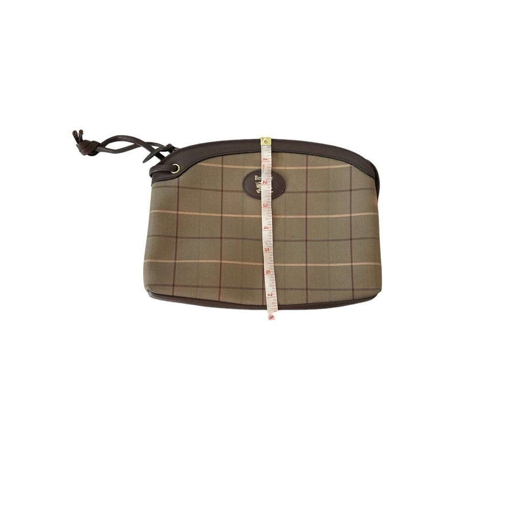 Burberrys Nova Check Clutch Bag Canvas Beige Auth bs12794 - Picture 9 of 13